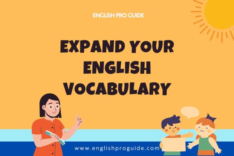 Expand Your English Vocabulary